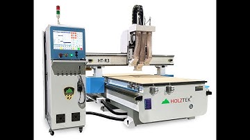 Review máy CNC 3 đầu Holztek HT-R3 hoàn toàn mới