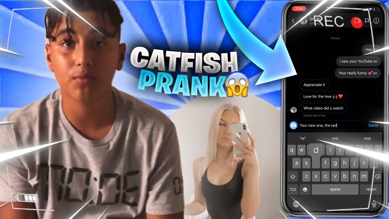 Catfish PRANK😍 on GH LDN *GONE DIRTY*