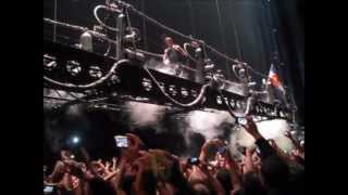 Rammstein Live at Denver Coliseum, May 20, 2012, 2nd row left of stage center.