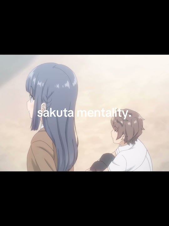sakuta on some different timing 🗣️🤷‍♂️ || anime name in comments |#anime #shorts #bunnygirlsenpai