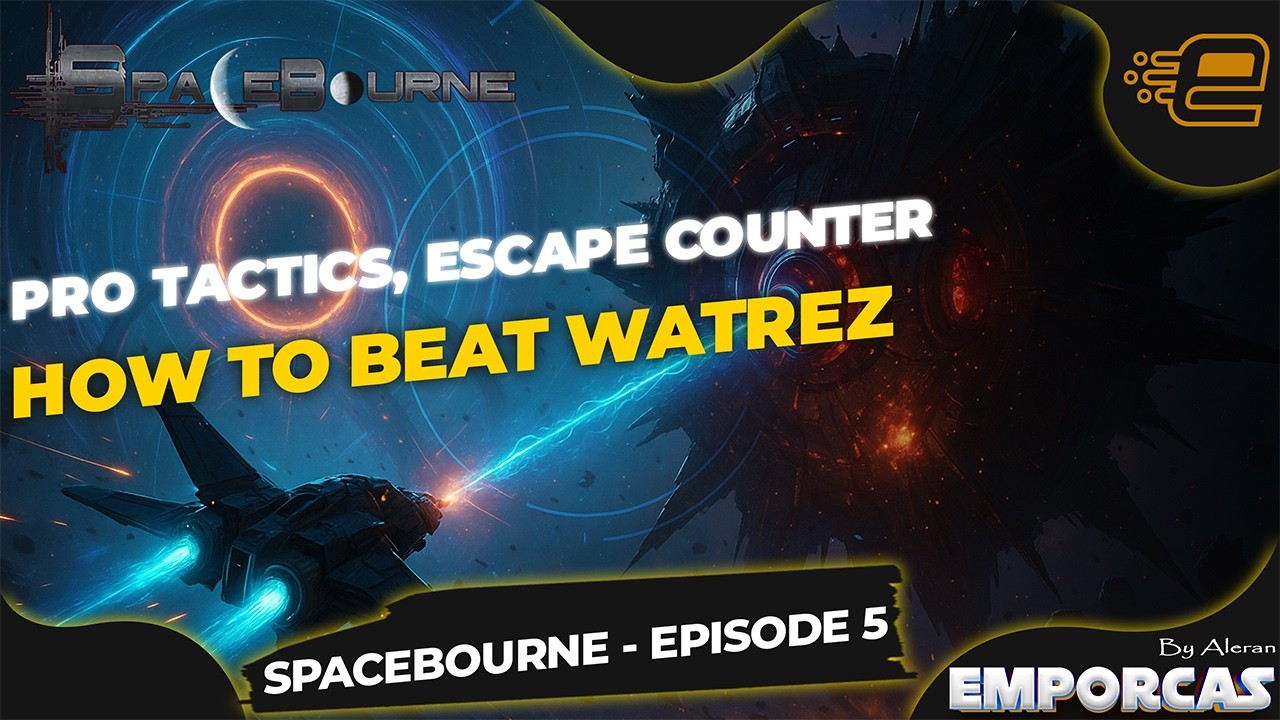 Как победить Уотреза — контратака, уничтожение большого корабля, профессиональная тактика — Space...