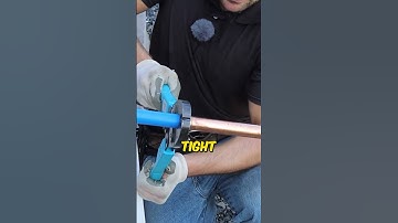 How To Crimp PEX! #shorts #plumbing #diy