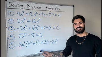 Solving Polynomial Equations