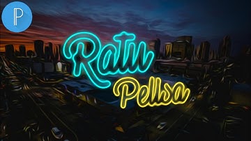 CARA MEMBUAT NEON TEXT DI ANDROID MENGGUNAKAN PIXELLAB  | TUTORIAL PIXELLAB