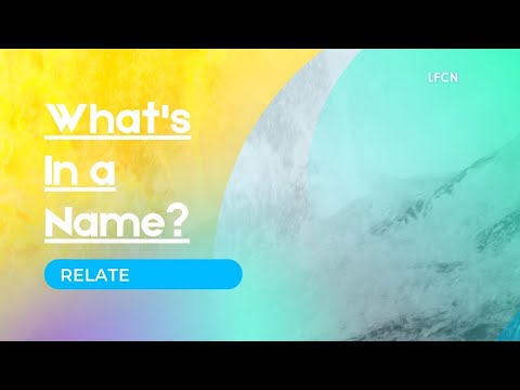 What's in a Name? | Pastor Mike Lyle | 10:30am | November 21, 2021