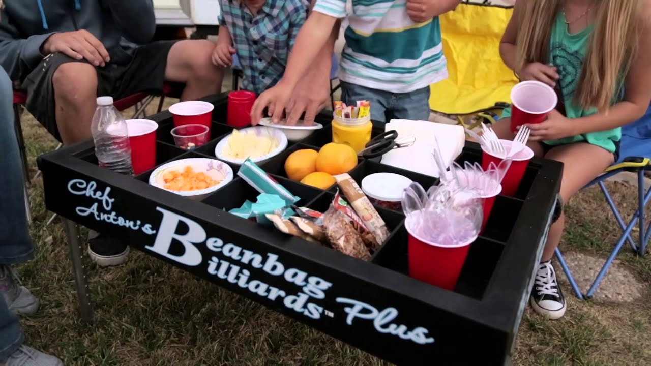 BeanBagglz Cool Feature #22   Transforms into a Refreshment Stand