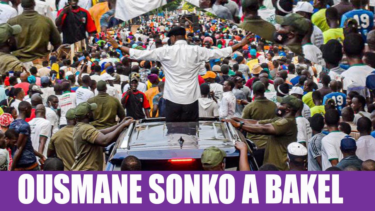 Législatives 2022: En direct caravane de Ousmane SONKO à BAKEL