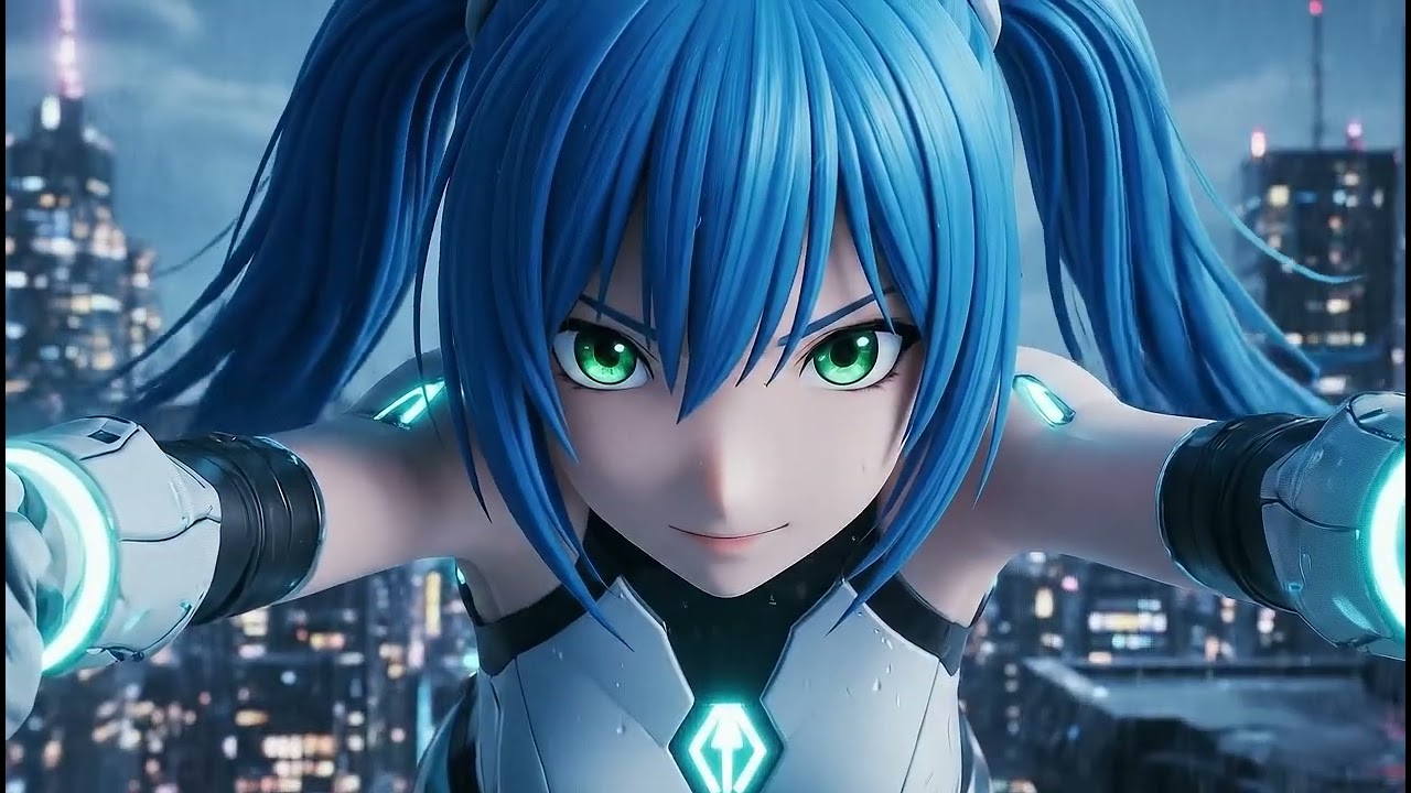 Cyber Warrior | Futuristic Anime Action Short