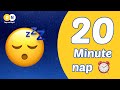 20 minute nap timer with alarm  relaxing rain ambiance