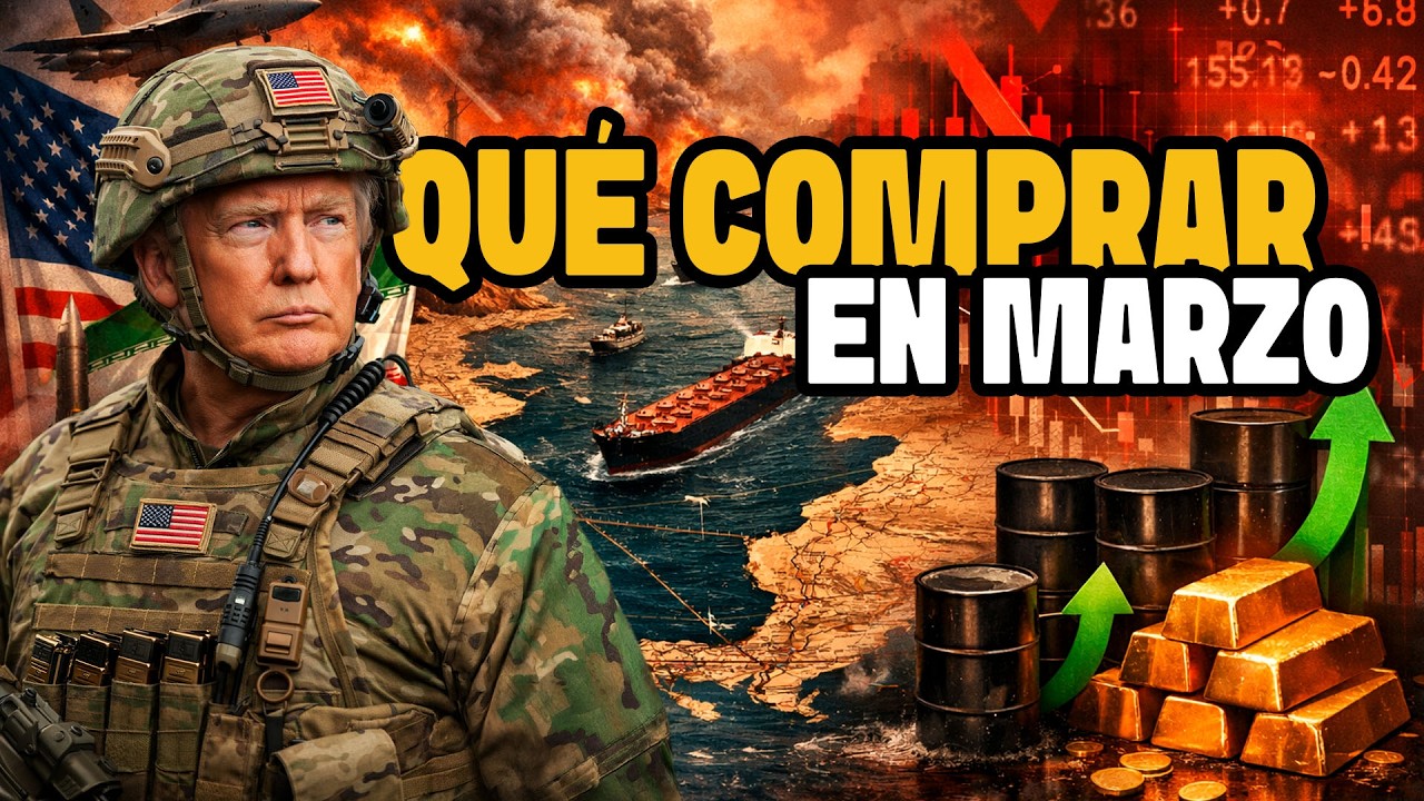 Mercados en medio del conflicto ⚠️ Esto es lo que voy a comprar en marzo 💸 Acciones y Bitcoin