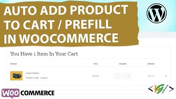 How to Automatically Add Product to Cart on Visit in WooCommerce | Auto Prefill Cart in WordPress