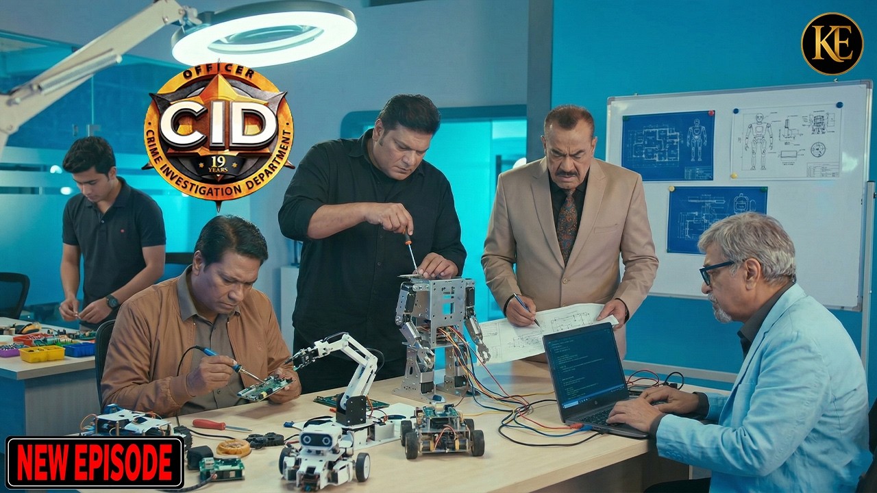 সিআইডি টিম ল্যাবে আধুনিক রোবট তৈরি করেছে | CID | সিটি ই ডি | New Ep2026