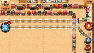 Train Track Maze - Classic Make Puzzle Game - Android Gameplay #1554