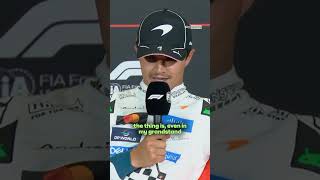 Lando Norris jokes that he has better fans than George Russell! 😆  #f1
