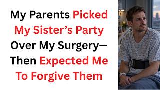 My Parents Picked My Sister’s Party Over My Surgery—Then Expected Me To Forgive Them