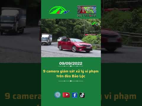 Video 9 camera giám sát xử lý vi phạm trên đèo Bảo Lộc... - youtube