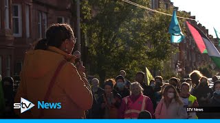 Climate protests continue across Glasgow during COP26