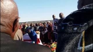 Port Elizabeth - Basotho Singing Mokorotlo at Funeral