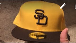 Fansedge San Diego Padres yellow Cooperstown collection classic wool