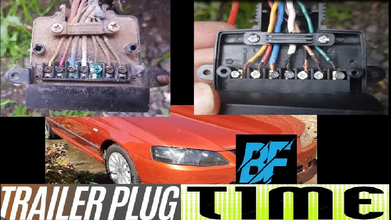 BF FORD TRAILER PLUG REPLACE and Trailer LIGHTS PLUG & PLAY Part 2