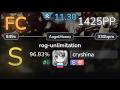 11.3⭐ cryshina | 07th Expansion - rog-unlimitation [AngelHoney] +DTHR 96.83% FC #6 | 1425pp - osu!