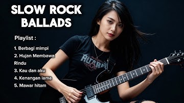 HUJAN MEMBAWA RINDU | Lagu Bikin Nangis 😭 Menyentuh Hati | Slow Rock Ballads Full Album