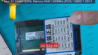 New SO-DIMM DDR3L Memory RAM 1600MHz (PC3L-12800) 1.35V for Ac... — Best Buy 2026 | Great Quality!