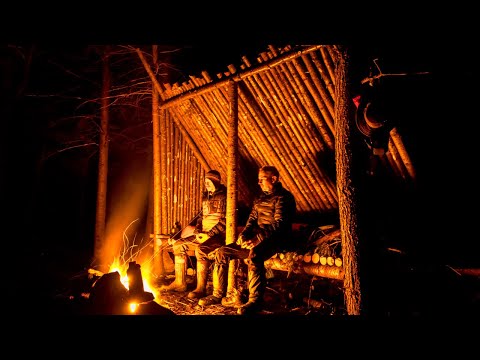Build a Permanent Adirondack Shelter in 2 Days - YouTube