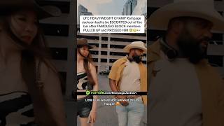 Rampage Jackson needed an ESCORT OUT after O Block members PRESSED him 😱