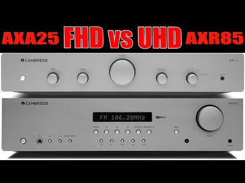 [SOUND BATTLE] Cambridge Audio AXR85 vs AXA25 "Sounds like FHD vs UHD" [Blind Test] KEF LS50 Meta