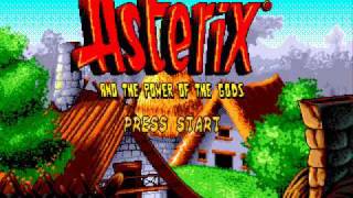 Asterix And The Power Of The Gods Mega Drive Le Music