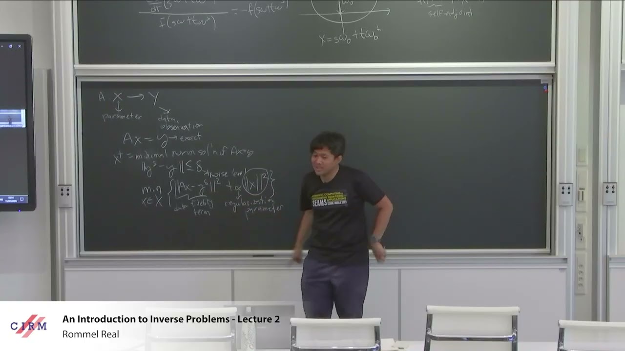 An introduction to inverse problems (2/8) by Prof. REAL Rommel R.