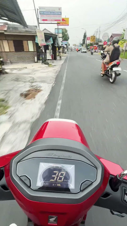 story wa naik motor stylo merah #whatsapp #storywa #fyp #story