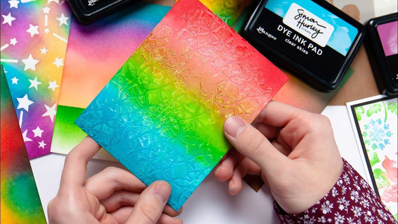 Beyond Ink Blending Basics for Cardmaking | Simon Hurley for Ranger Ink