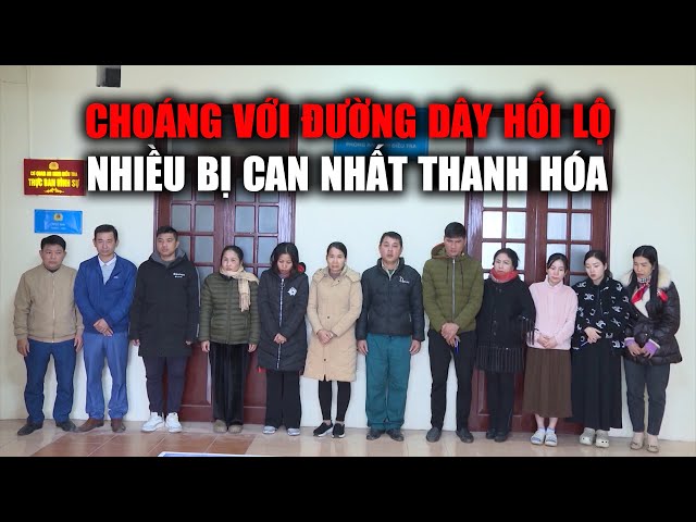 Đường dây hối lộ ở Thanh Hóa: Có cán bộ, giáo viên, chủ tịch hội làm vườn class=