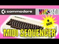 I PROGRAMMED A MIDI SEQUENCER IN BASIC (FOR THE COMMODORE VIC-20)