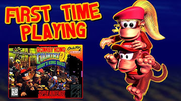 EVEN MORE first time playing DONKEY KONG COUNTRY 2