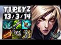 T1 Peyz Kai'Sa vs Ezreal [ ADC ] Patch 26.11 Korea Challenger 2448 LP