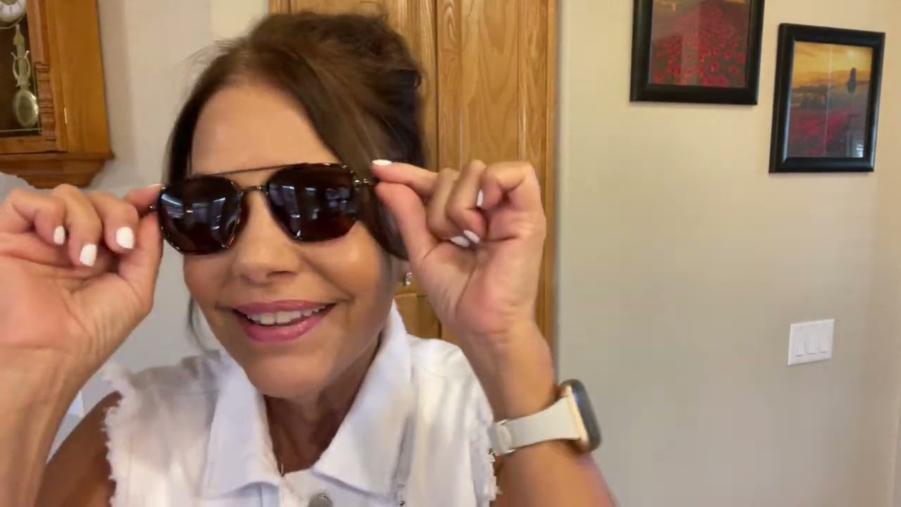 Check Out These 3 Pack Tangle Free Sunglasses For Women & Men Polarized Square Aviator Sun Glasses