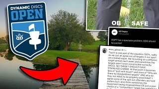 Drama From The Dynamic Discs Open Disc Golf Tournament