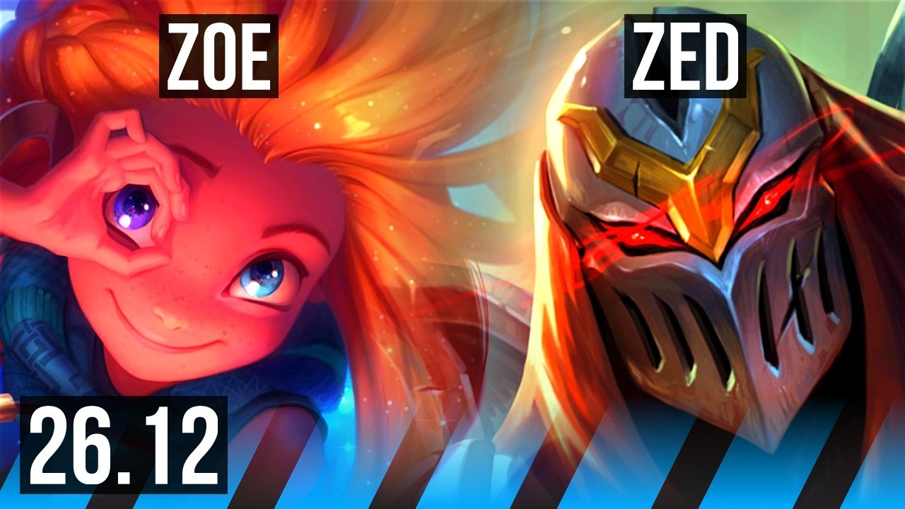 ZOE vs ZED (MID) | 47K damage | EUW Grandmaster | 26.12 - YouTube