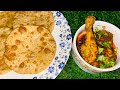 Aj bnayi bihar ki famous sattu ki puri or bhuna chicken🍗😋|Authentic recipe #chickenrecipe #sattupuri