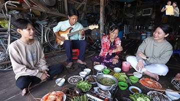 Bữa ăn Đặc Biệt toàn Đặc sản Miền Tây mùa nước nổi tại nhà thần đồng Ca Cổ Nhí học lớp 8 ở An Giang