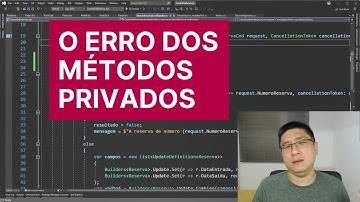 Esse erro com MÉTODOS PRIVADOS te impede de criar os TESTES DE UNIDADE