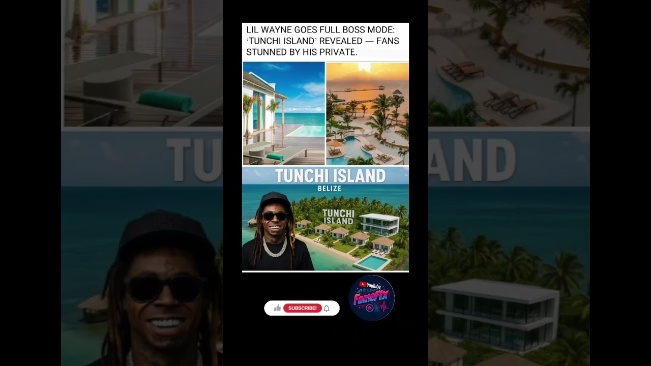 Lil Wayne&rsquo;s SECRET Island Exposed &mdash; This Is Tunchi. #viral #music #lilwayne #shorts #secret