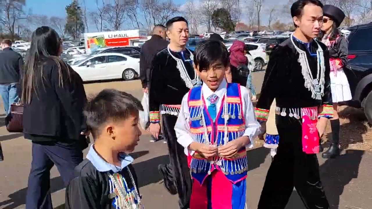 hmoob NC  New year day 2 . 2024