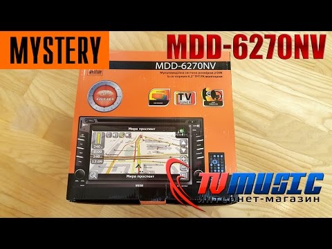 Обзор автомагнитолы Mystery MDD-6270NV. Мультимедийный центр.