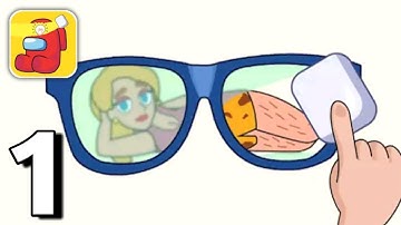 Delete Puzzle : Erase One Part (Level 1 - 60) Gameplay (Android,IOS)