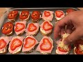 You have to try these mini toasted sandwiches, Finger foods, roasted baguette | Hello Yummy Food