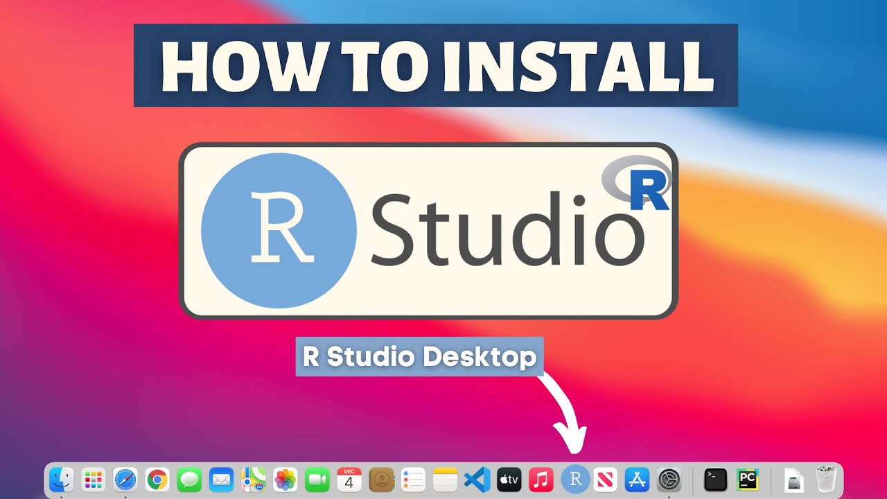 โหลด line mac  2022 New  How to download R and install Rstudio on Mac OS Big Sur Apple Macbook M1